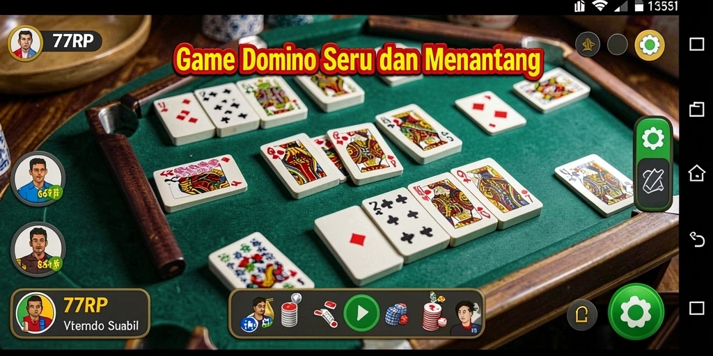 Tampilan gameplay seru dari 77RP yang penuh strategi.