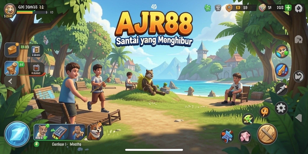 Screenshot utama AJR88 menampilkan gameplay yang seru dan interaktif.