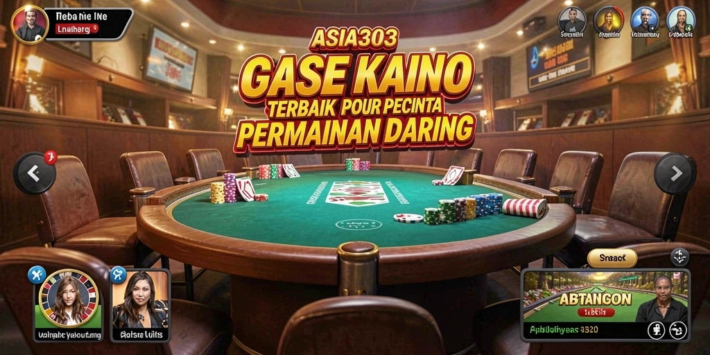 Screenshot gameplay ASIA303 menampilkan suasana kasino yang seru dan interaktif.