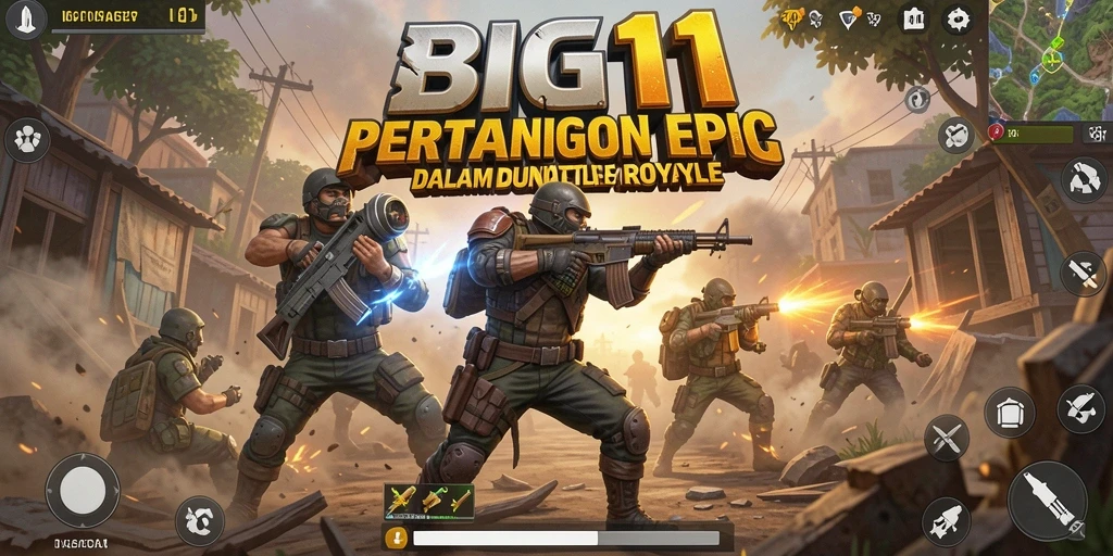 Tampilan gameplay seru dan penuh aksi dalam BIG11.