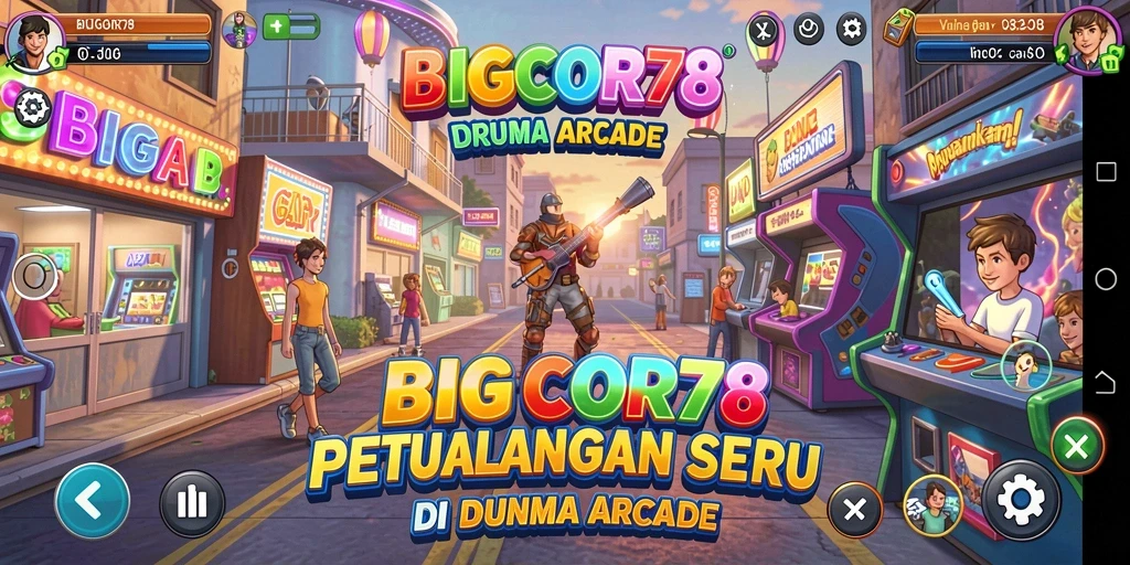 Screenshot menampilkan gameplay seru dan tantangan di BIGCOR78.