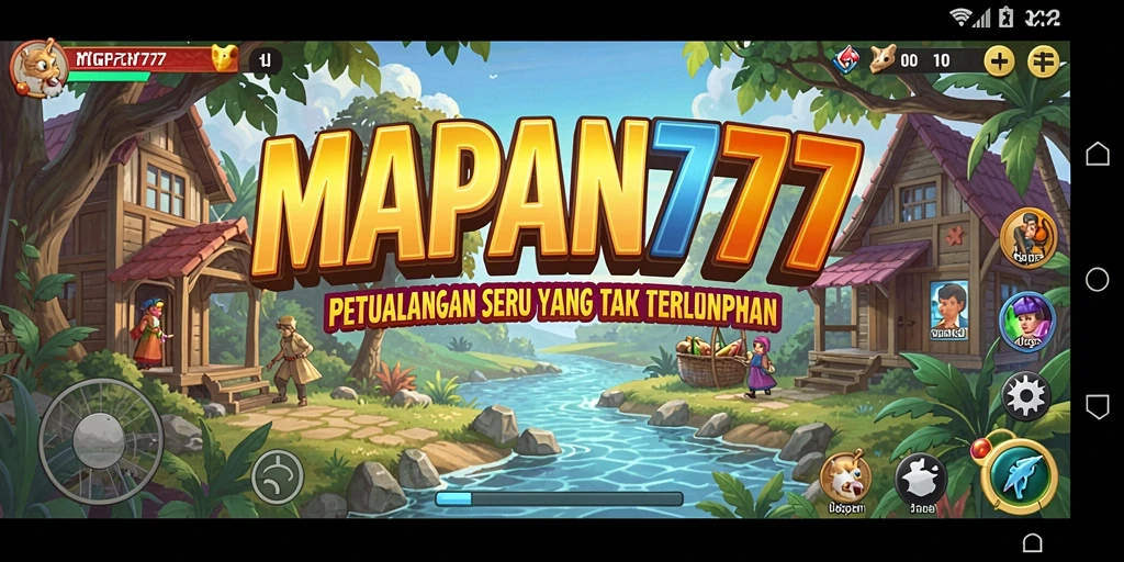 Tampilan seru gameplay MAPAN777 yang penuh petualangan.