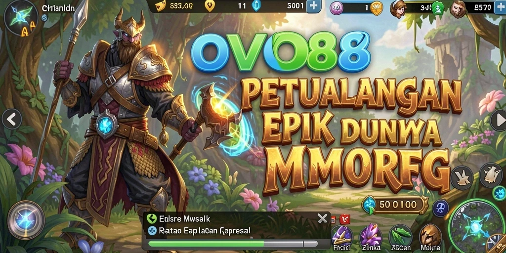 Momen seru saat bertempur melawan monster di OVO88.