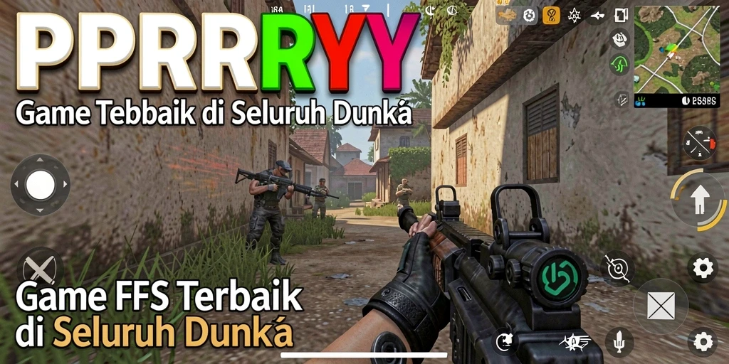 Screenshot menampilkan aksi intens dalam gameplay FPS PPRRYY.