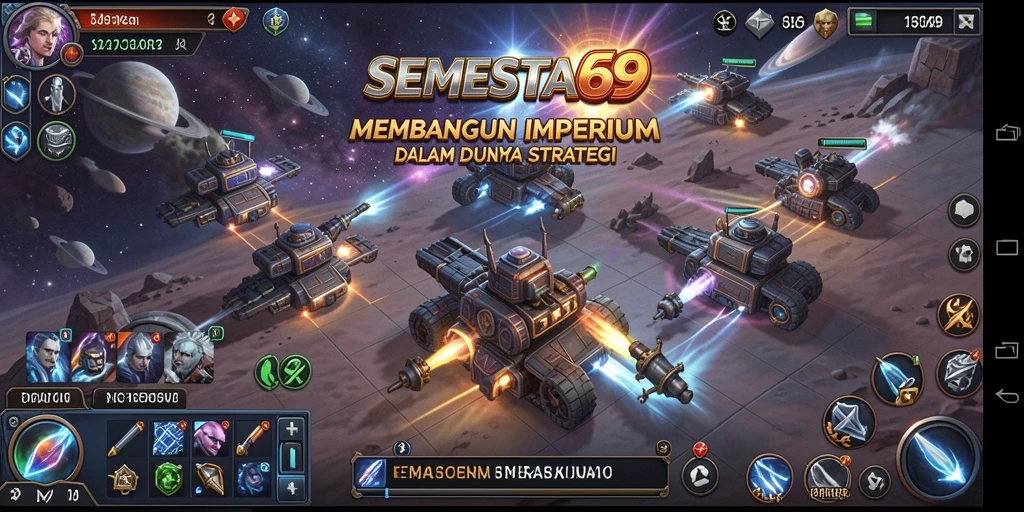 Tampilan gameplay menarik dalam SEMESTA69 yang penuh strategi.