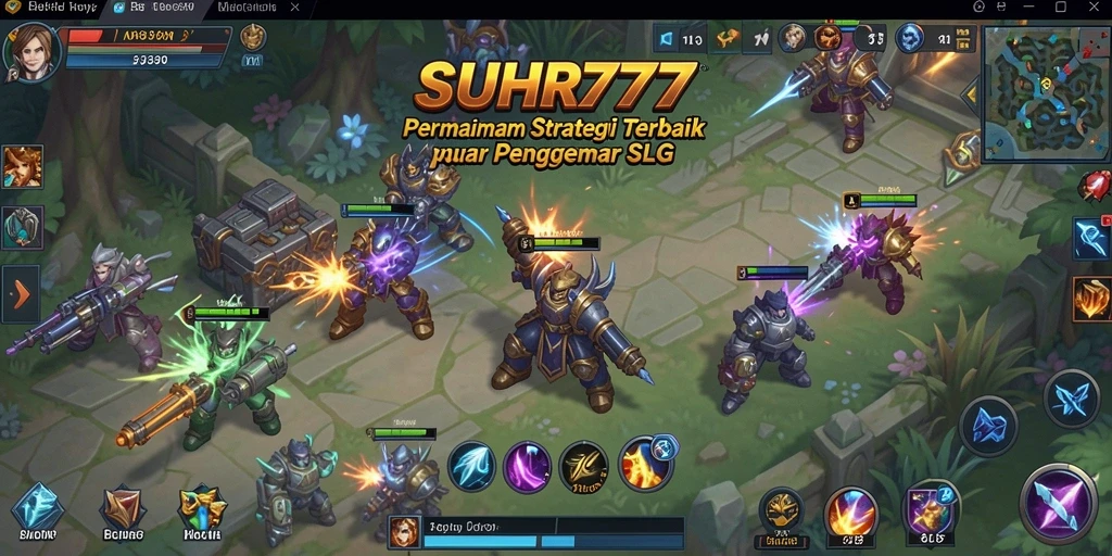 Tampilan permainan strategi mendalam di SUHU777 yang mencengangkan.