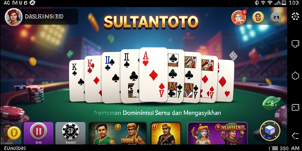 Tampilan gameplay SULTANTOTO yang penuh strategi dan keseruan.