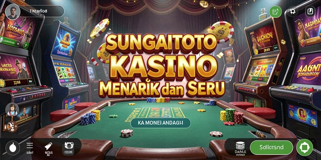 Gambaran gameplay seru di SUNGAITOTO dengan berbagai permainan Kasino.